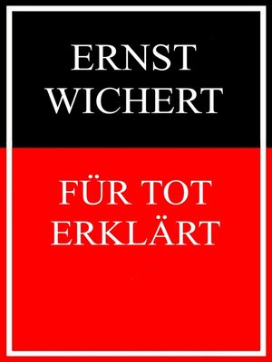 cover image of Für tot erklärt